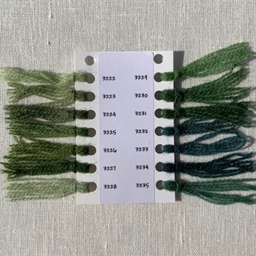 HF Orginal uld - 3222-3235 grøn nuance
